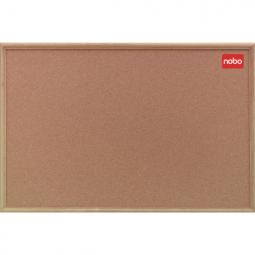 Nobo Cork Noticeboard Oak Framed 1800x1200mm