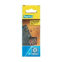 Rapid Eyelets Ø4 mm Box of 100