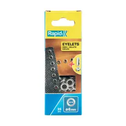Rapid Eyelets Ø6 mm Pack of 25