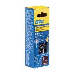 Rapid High performance rivet Ø4.0 x 12 mm Pack of 1010