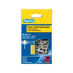 Rapid High Performance Rivet Ø4.8 x 10 mm Pack mof 350