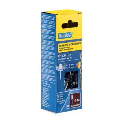 Rapid High performance rivet Ø4.8 x 12 mm