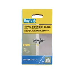 Rapid Hollow wall anchor for 3-20 mm wall thickness 25 kg load 50 Pieces