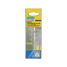 Rapid Hollow wall anchor with angle-, ring- and rounded-hook 25 kg load 12 Pieces