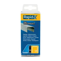 Rapid No. 13 Finewire Staple 10 mm Pack of 5000