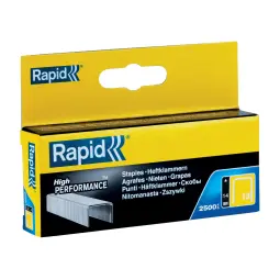 Rapid No. 13 Finewire Staple 14mm Pack of 2500