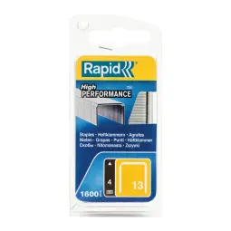 Rapid No. 13 Finewire Staple 4mm Pack of 1600