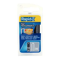 Rapid No. 36 Cable Staple 12mm Pack of 864