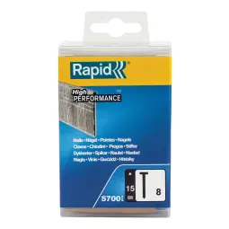 Rapid No. 8 Brad nail 15 mm Pack of 5700