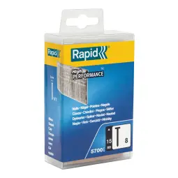 Rapid No. 8 Brad nail 15 mm Pack of 5700
