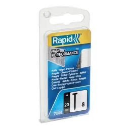 Rapid No. 8 Brad nail 20mm 750 per Box