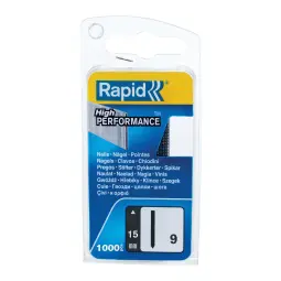 Rapid No. 9 Pin 15mm Box of 1000