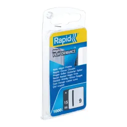 Rapid No. 9 Pin 15mm Box of 1000