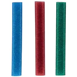 Rapid Oval Glue Sticks for Sensitive Materials Glitter Asorted Colous Pack of 16