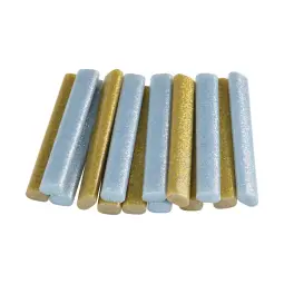 Rapid Oval Glue Sticks for Sensitive Materials Glitter Solver and Gold Pack of 16