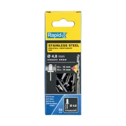 Rapid Stainless steel rivet Ø4.8 x 18 mm
