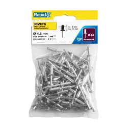 Rapid Standard rivet Ø4.8 x 14mm Pack of 100