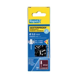 Rapid Waterproof rivet Ø3.2 x 8 mm