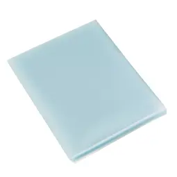 Rexel Budget Cut Flush Folders - Clear (Pack of 100)