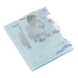 Rexel Budget Cut Flush Folders - Clear (Pack of 100)