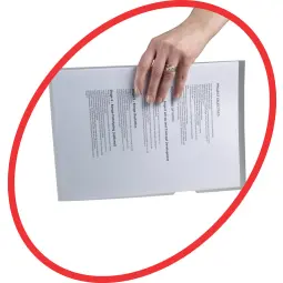 Rexel Nyrex™ Premium 4 x 25 Pack A4 Anti-Slip Document Folder Clear Embossed, Extra Strong 130mic, Cut Flush, L-Folder