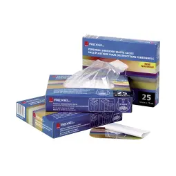 Rexel Plastic Waste Bags for Wide Entry Shredders, 200L Capacity (Pack of 50)