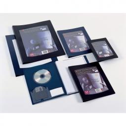 Pack of 5 Rexel ClearView Display Book A4 Black 24 Pockets