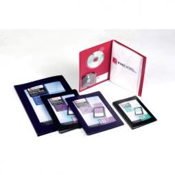 Pack of 10 Rexel ClearView Display Book A5 Black 24 Pockets 