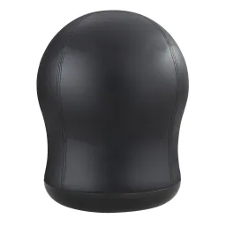Safco Products Zenergy Swivel Ball Chair, Black Vinyl 4760BV 