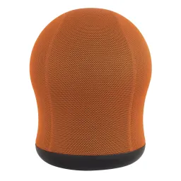 Safco Zenergy Swivel Ball Chair Orange Mesh with 360 deg Swivel Base 4760BL